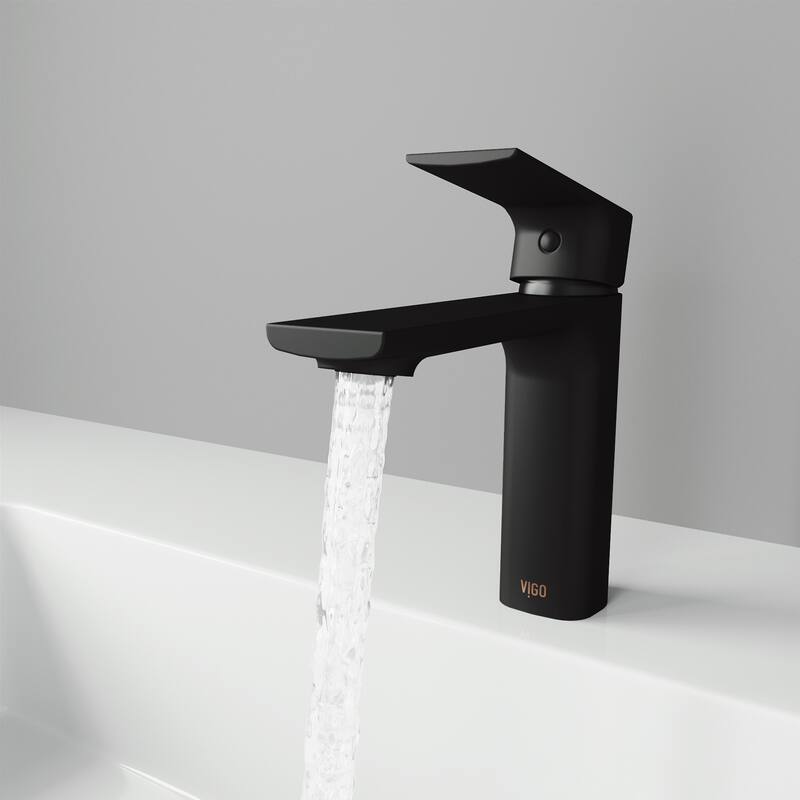 VIGO Davidson Single Hole Bathroom Faucet