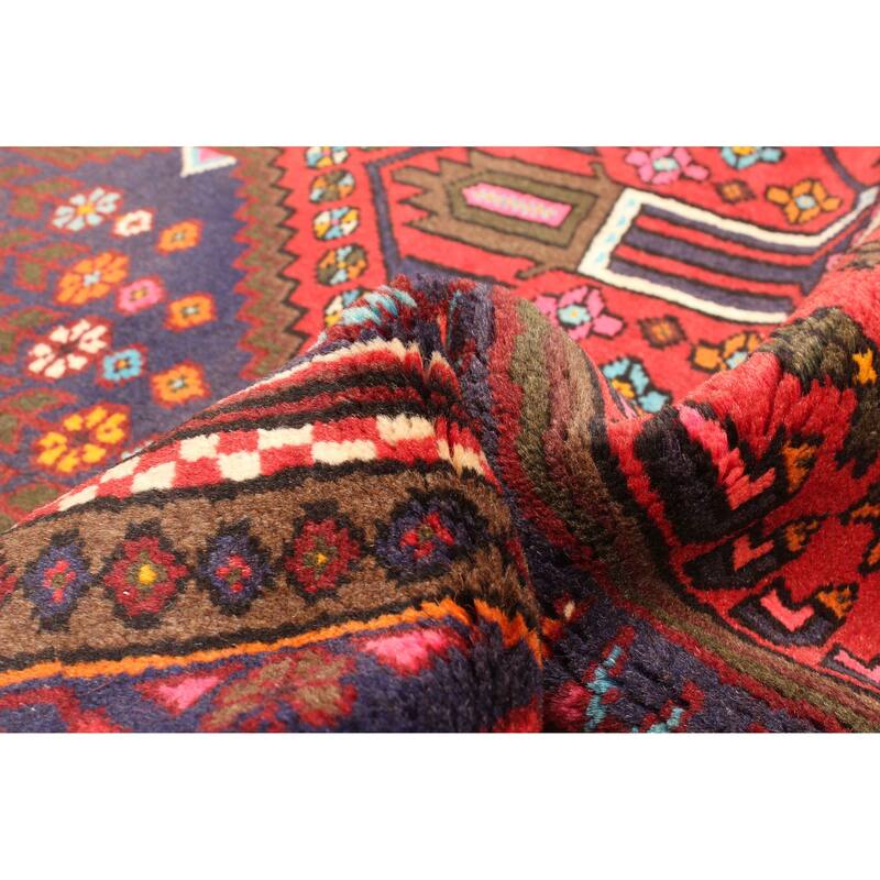 ECARPETGALLERY Hand-knotted Anadol Dark Navy Wool Rug - 4'2 x 6'3