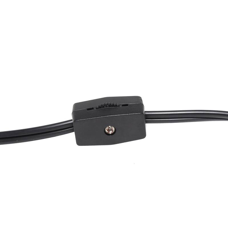 Gooseneck Desk Lamp with Adjustment Shade - 15.25" - Black