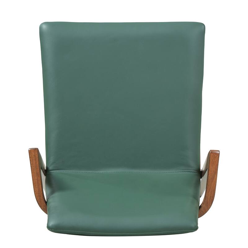 Christopher Knight Home - Mid-Century Modern Upholstered Wood Dining Arm Chairs with Ergonomic Armrests & Backrest, Set of 2