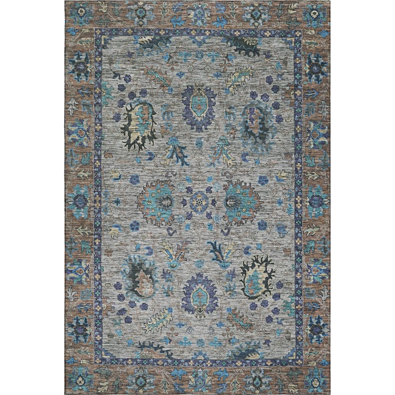 Premium Washable Super Soft Traditional Lily Mayfield Rug