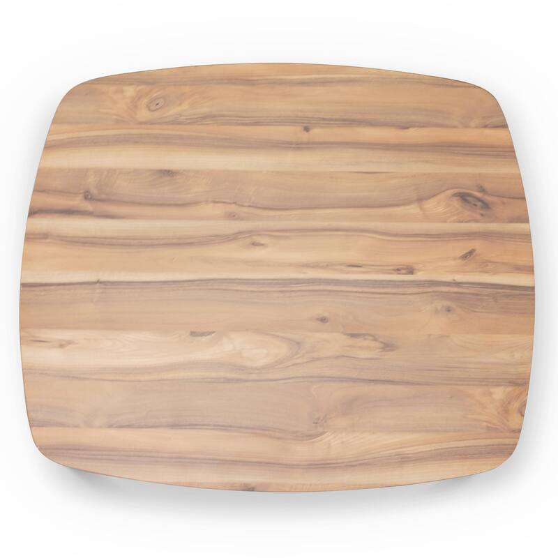 Charming Kalen Walnut Center Table for Stylish Home Decor
