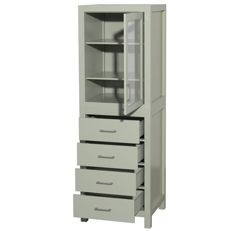 Wyndham Collection WC1414LT Sheffield 71-1/4" Hardwood Free Standing