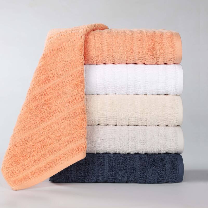 Superior Mika Smart Twist Cotton Bath Towels, Set of 2