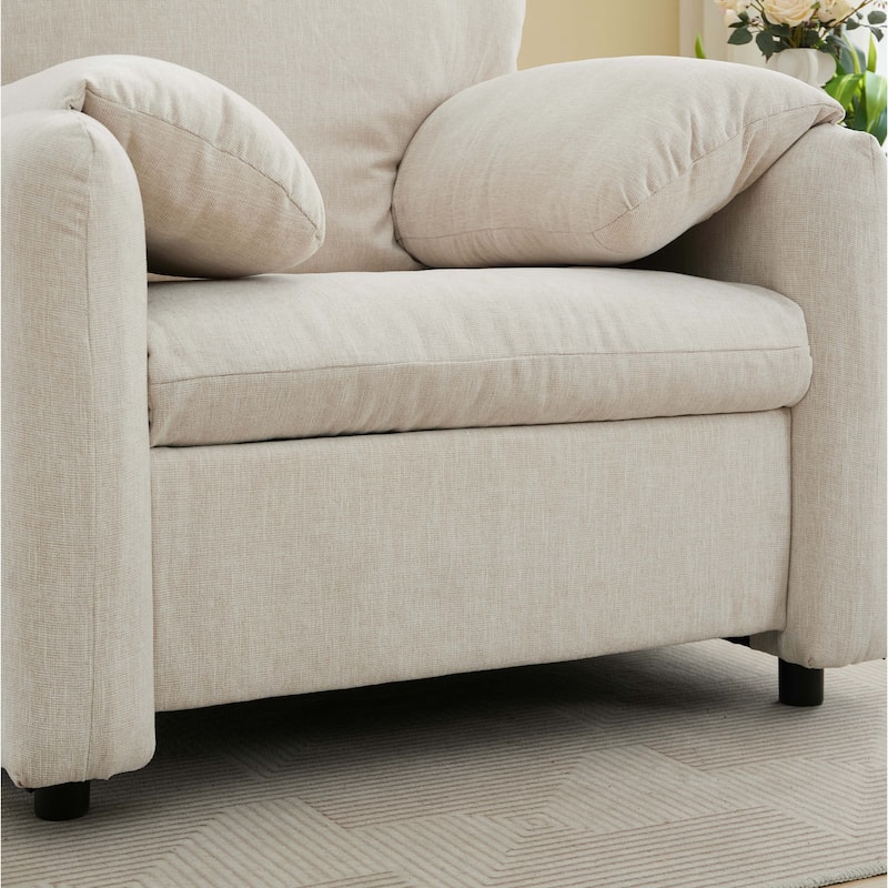 Modern Style Oversized Accent Chair for Living Room,Bedroom