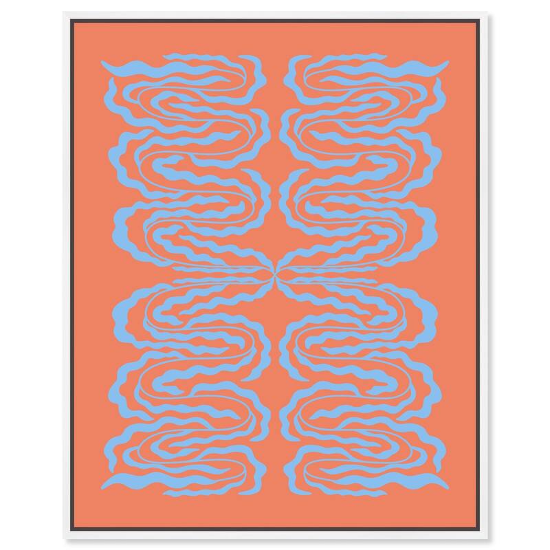 Artsy Pattern Canvas by Art Remedy - 20" x 24" - White