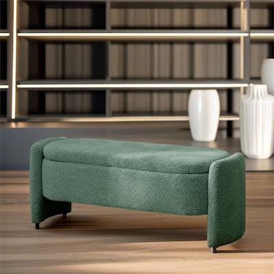 3D Lamb Fleece Fabric Bench