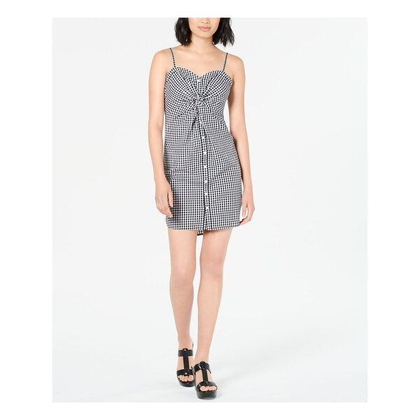 black spaghetti strap shift dress