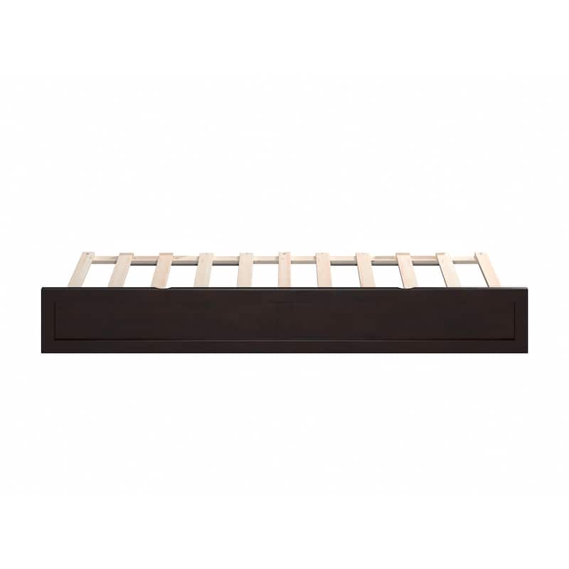Trundle Bed Twin in Espresso - N/A