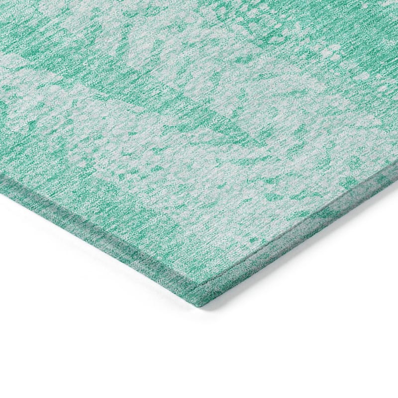 Machine Washable Indoor/ Outdoor Chantille Modern Imprints Rug