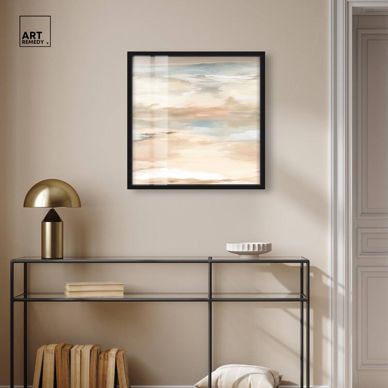 Roseate Skyfall I Shadowbox by Art Remedy