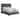 Bancroft Transitional Fabric Upholstered Wingback Bed