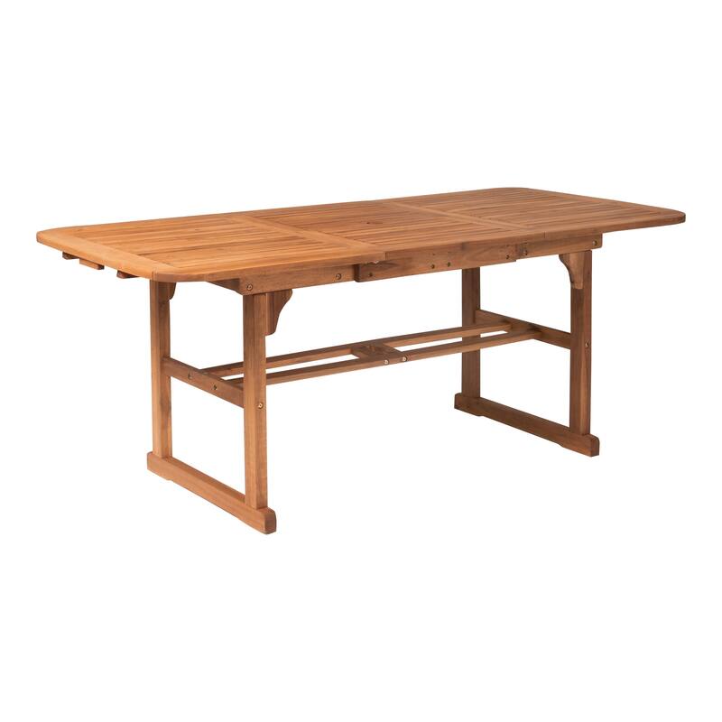Middlebrook Surfside Acacia Wood Outdoor Extension Dining Table On