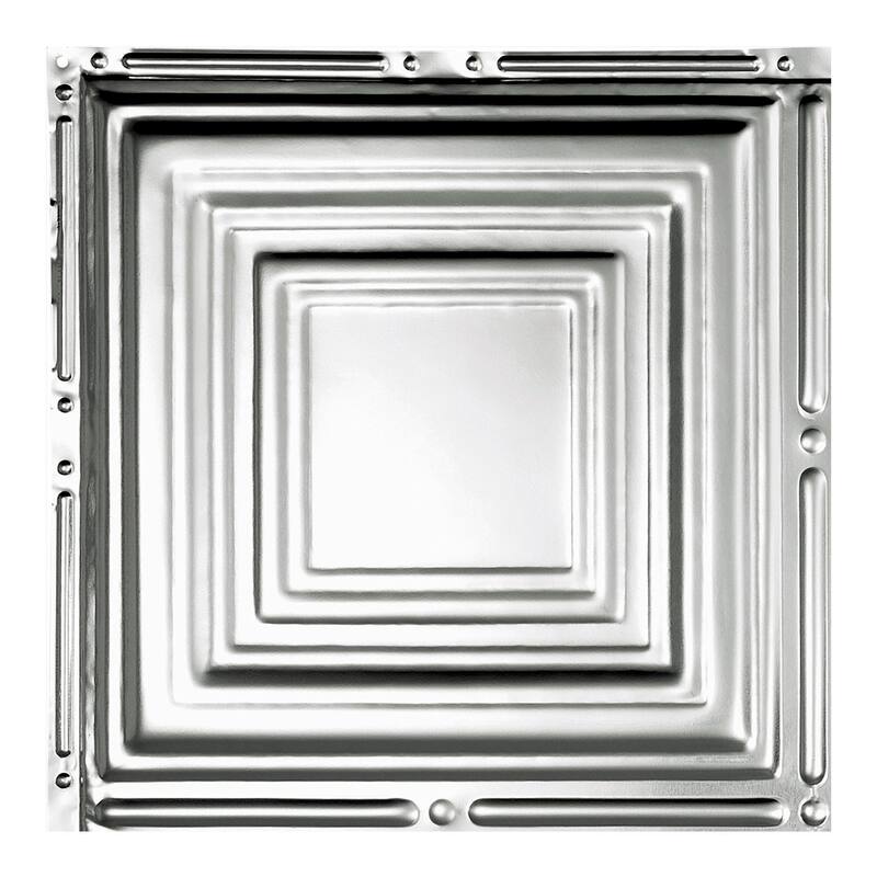 Great Lakes Tin Syracuse Lay-in Ceiling Tile - Unfinished - Sample