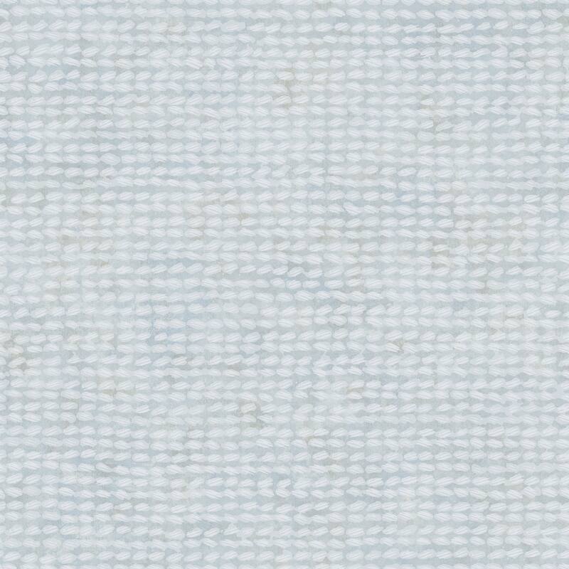 Chesapeake Wellen Light Blue Abstract Rope Wallpaper