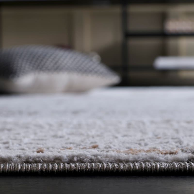 SAFAVIEH Parker Basra Modern Abstract Rug.