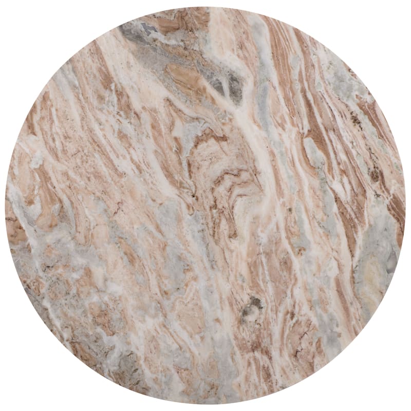 SAFAVIEH Couture Bindi 3-Leg Marble Dining Table - 42"W x 42"D x 30"H