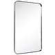 preview thumbnail 89 of 104, TEHOME Kengston Modern & Contemporary Rectangular Bathroom Vanity Mirror 30'' x 36'' - Brushed Nickel