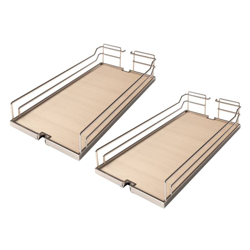 Kessebohmer 17" Wide Trays for 24" to 32" Base Pull Out Cabinet Kit