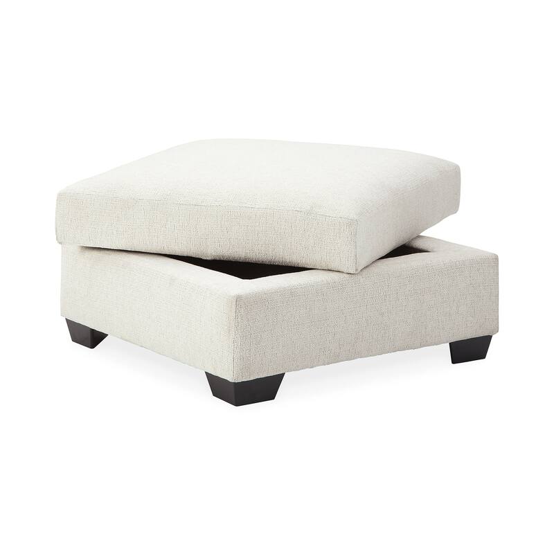 Ashley Furniture Cambri White Storage Ottoman
