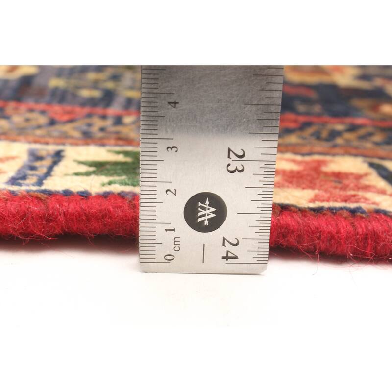 ECARPETGALLERY Hand-knotted Melis Vintage Dark Navy Wool Rug - 3'0 x 6'10