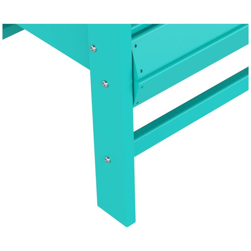 Polytrends Laguna Casual Upright Adirondack Chair (Set of 2)