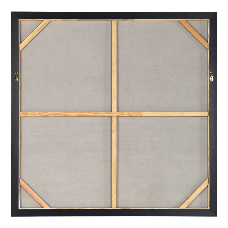 StyleCraft Peaceful Escape Hand-Painted Canvas Wall Art - 50" x 50"