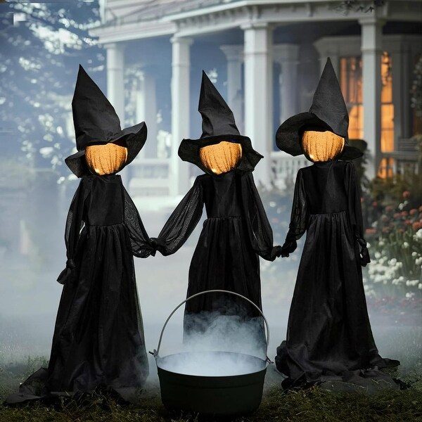 Halloween-Dekoration – Gruselige Abgetrennte Hand Mit Kette, 66 Cm, Für Tür & Baum, 3 Stück