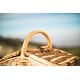preview thumbnail 11 of 13, Picnic Time Piccadilly Picnic Basket, (Red & White Plaid Pattern)