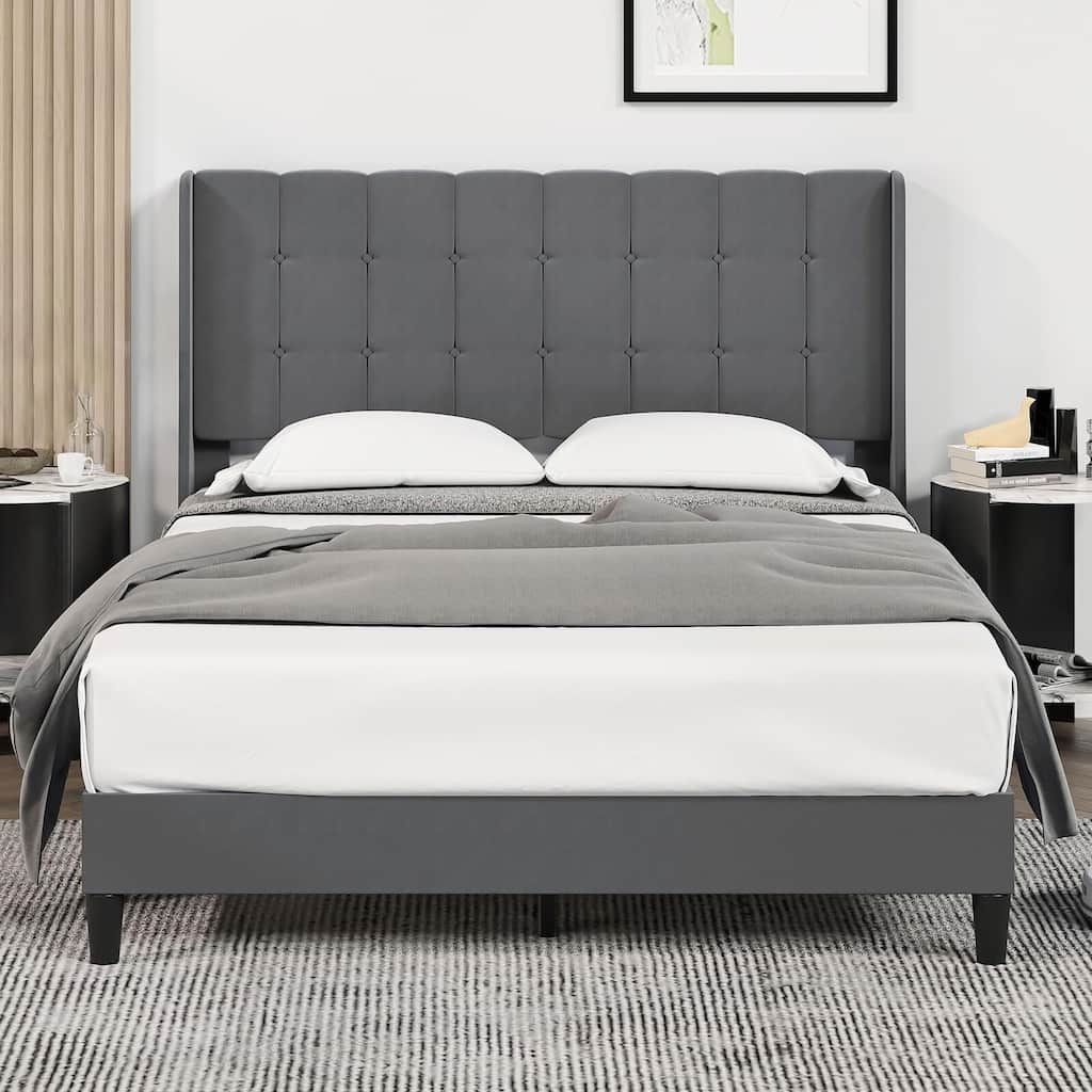 Bed Frame with Headboard