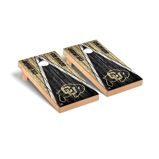 Colorado Buffaloes Triangle Cornhole Board Set