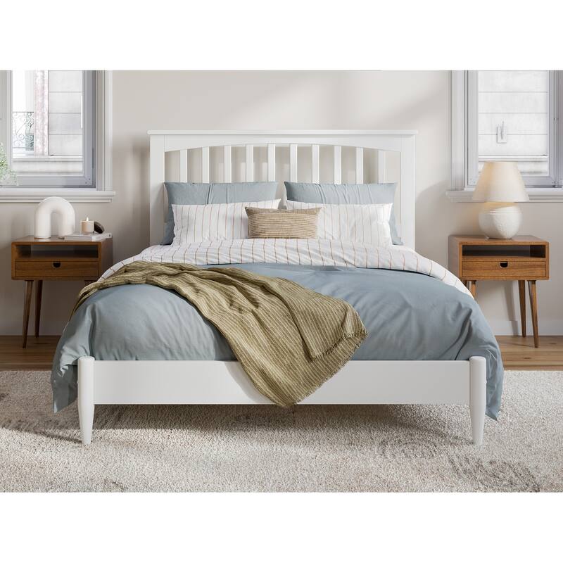 Becket Solid Wood Low Profile Platform Bed