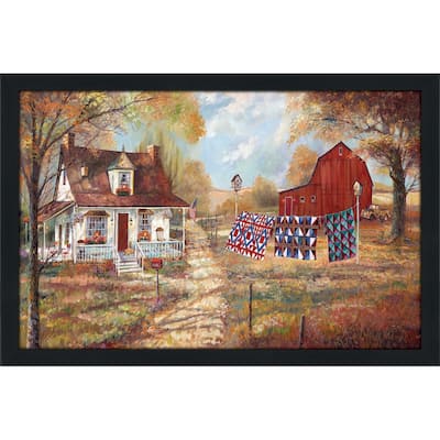"Afternoon Quilting" by Ruane Manning Print on Acrylic