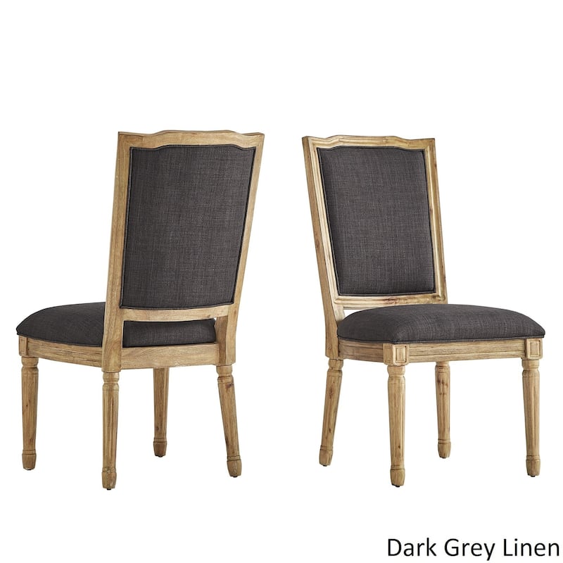 Deana Round Dining Set with Ornate Back Chairs by iNSPIRE Q Artisan