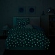 preview thumbnail 2 of 17, Avery Aqua Glow In The Dark Plush Comforter Set by Intelligent Design Kids