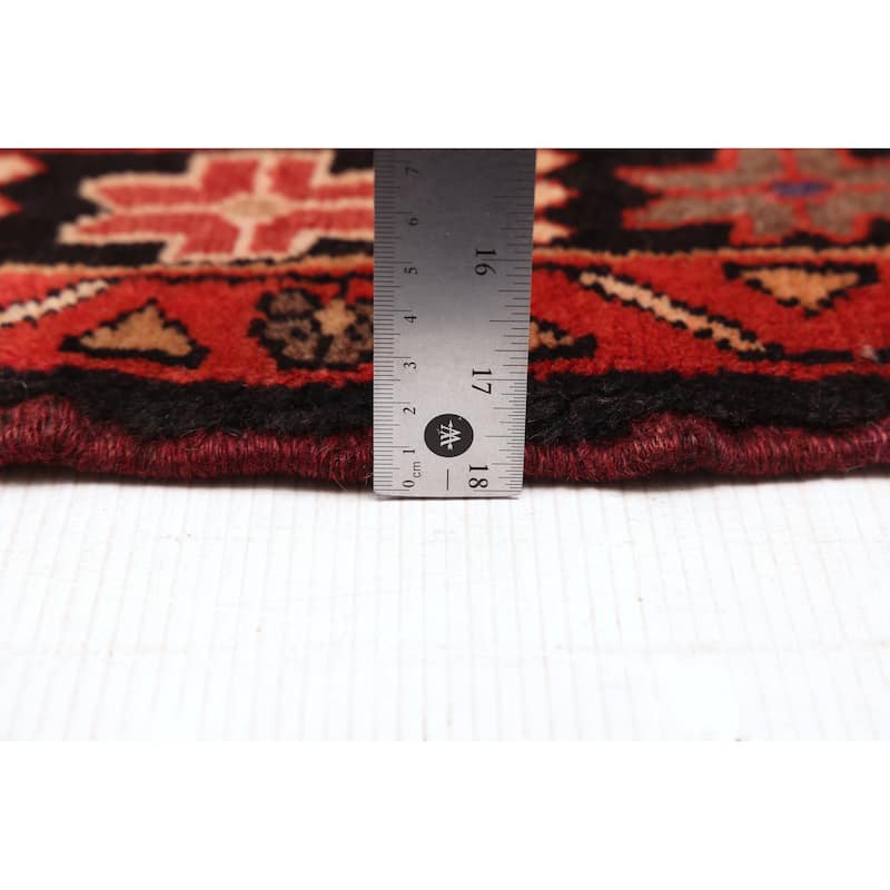 ECARPETGALLERY Hand-knotted Konya Anatolian Dark Copper Wool Rug - 3'11 x 12'2