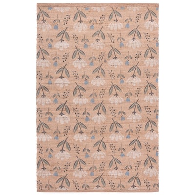 SAFAVIEH Handmade Saffron Kitty Jute & Chenille Rug