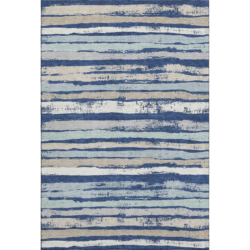 Premium Washable Super Soft Stripe Mayfield Rug