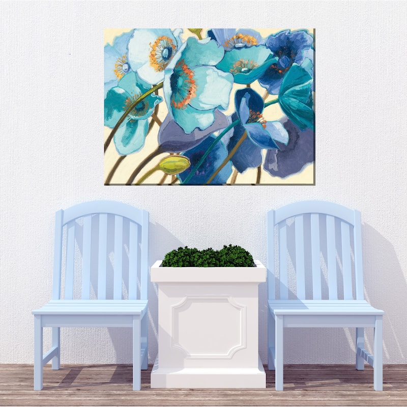 Breezy Blues Indoor/Outdoor Art 40"x30"