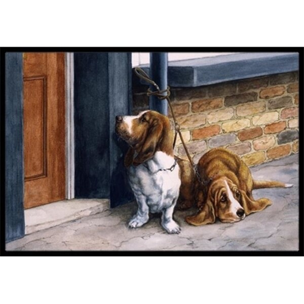 Carolines Treasures BDBA0016JMAT Bassets Basset Hound Indoor or Outdoor Mat 24 x 36