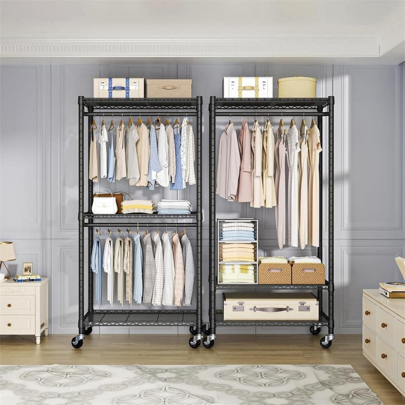 Heavy Duty Portable Closet - 14"D x 30"W x 76"H