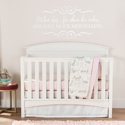 Lush Decor Baby Pixie Fox Micro Mink Fitted Crib Sheet, 2 Pack - 52"x 28" x 9"