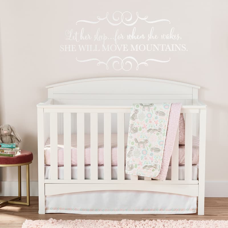 Lush Decor Baby Pixie Fox Organic Cotton Quilt - 50"x36"