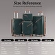preview thumbnail 3 of 11, 14/20/24/28 4-Piece, Modern Expandable Luggage Sets with 360 Mute Spinner Wheels and TSA Lock, for Boarding Travel, Army Green