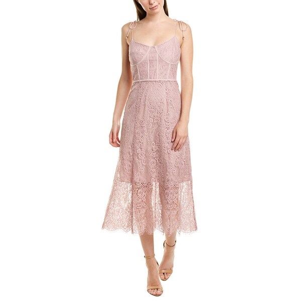 keepsake lace midi dress