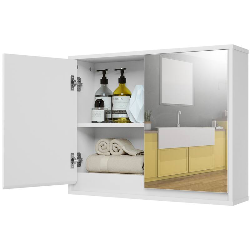 Costway Wall Mounted Bathroom Storage Cabinet Medicine Cabinet