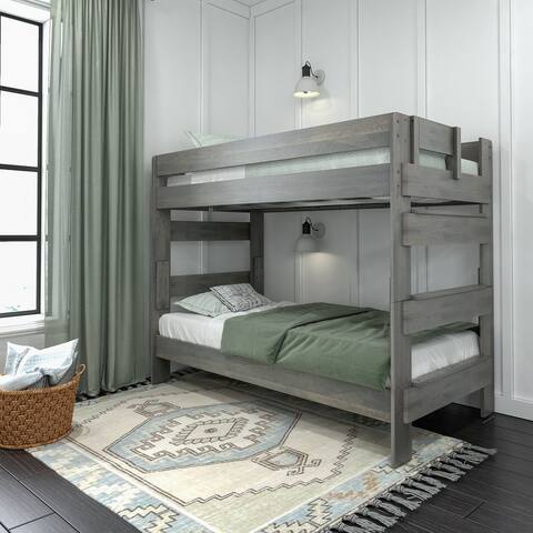 Max and Lily Farmhouse Twin over Twin Bunk Bed