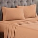 preview thumbnail 54 of 69, Superior Egyptian Cotton 300 Thread Count Solid Deep Pocket Sheet Set California King - Beige