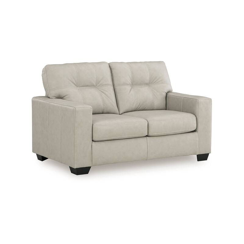 Signature Design by Ashley Santorine Beige Loveseat - 62" W x 38" D x 38" H