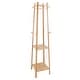 preview thumbnail 10 of 8, Solid Wood 8 Hook Freestanding Coat Rack Storage - 67"h x 16"l x 16"l